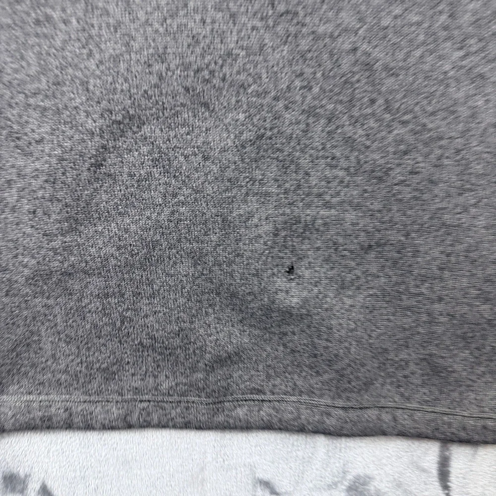 The North Face Gordon Lyons Quarter Zip Pullover Mens Large Grey Fleece Sweater